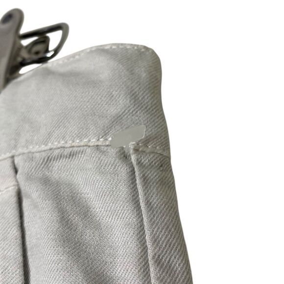 AG Adriano Goldschmied Linen Pants Mens 32 Beige Trouser Coastal Beach Preppy - Picture 11 of 14